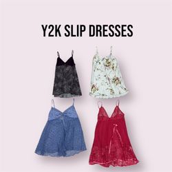 Y2K Slip Dresses