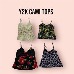 Y2K Cami Tops