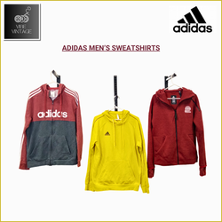 ADIDAS MEN'S SWEATSHIRTS - 16 PCS