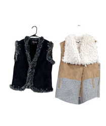 Aesthetic Unique Sherpa Vests - 11 pcs - 01/10/24