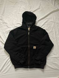 Vintage Carhartt Rework Style Black Hoodies All si..