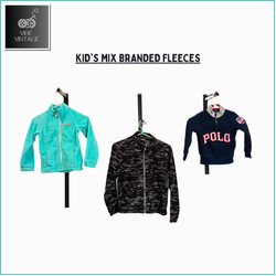 KINDERMISCHUNG MARKENFLEECES - 29 STÜCK