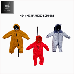 KINDER MIX MARKEN JUMPSUITS - 10 STÜCK