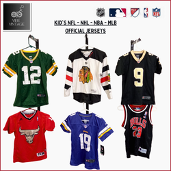 KINDER NFL-NBA-NHL-MLB OFFIZIELLE DRI-FIT TRIKOTS ..