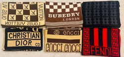 Gucci/Dior/LV Mixed Luxury Scarves (No labels) 20 ..