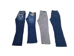 Y2k Flare/straight Embroidered Jeans - 10 pcs - 3/..