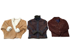 Aesthetic Suede Jackets Mix - 10 pcs - 3/10/24