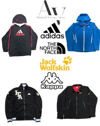 Kappa, TNF, adidaa, jacksolf Haut Trackjacken, Hoo..