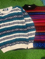 Coogi-Style Pullover