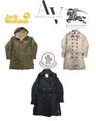 Y2k Klasse AB BURBERRY, Jack Wolfskin, RL, Moncler..