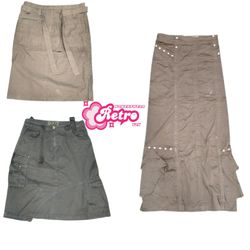 Y2K All American Cargo Skirts Mix