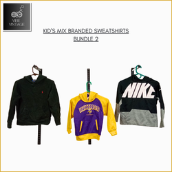 KINDER MIX MARKEN SWEATSHIRTS BUNDLE 2 - 32 STÜCK