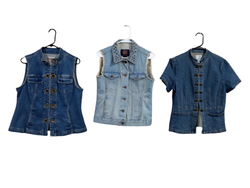 Mélange de gilets en denim mignons - 11 pièces - 7..