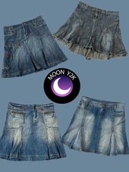 Jupes en denim Y2K IT Girl (A-18)