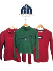 Tommy helfiger round and V-neck sweaters