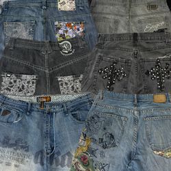 Y2K Hip Hop Baggy Jeans 20 Stück (A82)