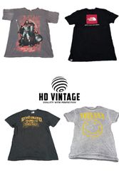 HD356 Vintage Branded T Shirts - 74 pcs