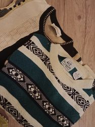 Coogi-Style Pullover