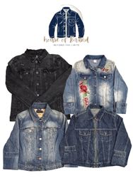 Y2k Branded Denim jackets