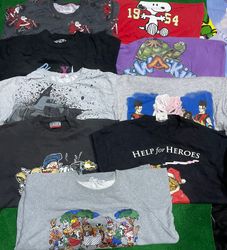 Crewnecks Cartoon Printed 42 pieces