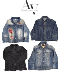 Y2k DENIM JACKETS 20 pcs