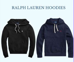 Cinq pièces de sweats à capuche Ralph Lauren