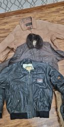 Mens leather vintage jackets