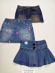 Y2K Embellished Mini Denim Skirts