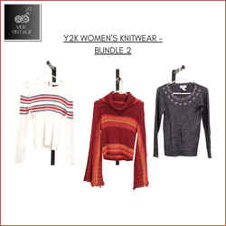 Y2K WOMEN'S KNITWEAR - BUNDLE 2 - 15 PCS