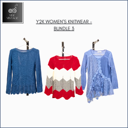 Y2K WOMEN'S KNITWEAR - BUNDLE 3 - 11 PCS