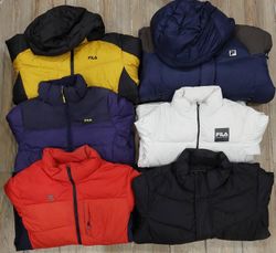 Branded Fila Puffer Jackets - 10 Pieces