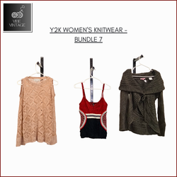 Y2K WOMEN'S KNITWEAR - BUNDLE 7 - 10 PCS