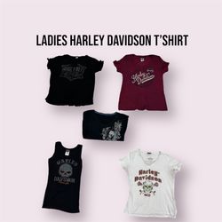 DAMEN HARLEY DAVIDSON T-SHIRT