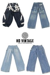 HD387 Men Designer Baggy Jeans - 22 pcs