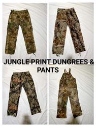 COMBINAISON ET PANTALON IMPRIMÉS JUNGLE