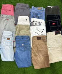 Jeans et pantalons pour hommes, 15 pièces