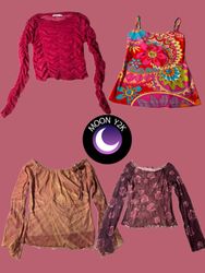 Y2k Barbie Core Italienische Bale Tops (A-41)