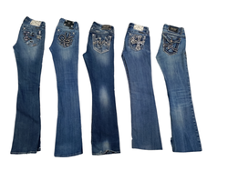 Jean/Capri Aesthetic Miss Me Grade C - 11 pcs - 14..