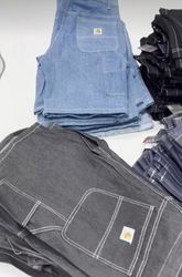 Shorts de style Carhartt re-travaillés 50 pièces