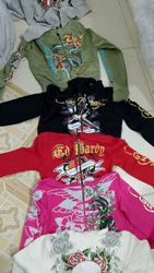 ED Hardy Damen Cropped Hoodies 30 Stück