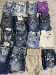 Rock Revival & True Religion & Miss Me Shorts