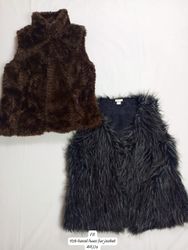 Y2K Hazel Hues Fur Jacket