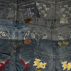 Y2k Baggy Hip Hop Jeans 20 Stück (A93)