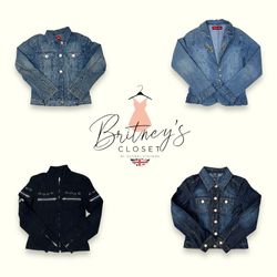 Vestes en denim Y2K - 11 pièces ( BC-83 )