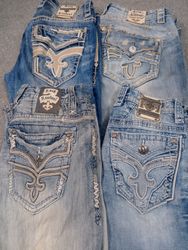 #328 Hommes Rockrevival Jeans -21