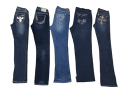 Y2k bestseller beaded jeans - 12 pcs - 18/10/24