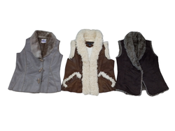 Vests Style Sherpa et Afghan Mix - 12 pcs - 18/10/..