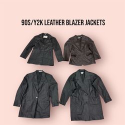 90er/J2K Lederblazer-Jacken