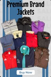 Vestes de marque North Face, Nike, Adidas et autre..