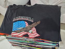 T-shirts imprimés américains